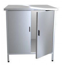 Стіл-тумба з орними дверима Економ 304, 1 полку