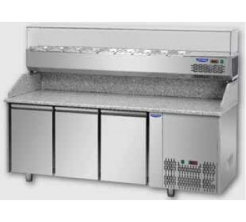 Стіл піцерійний Tecnodom PZ03EKOGN + VR3203VD