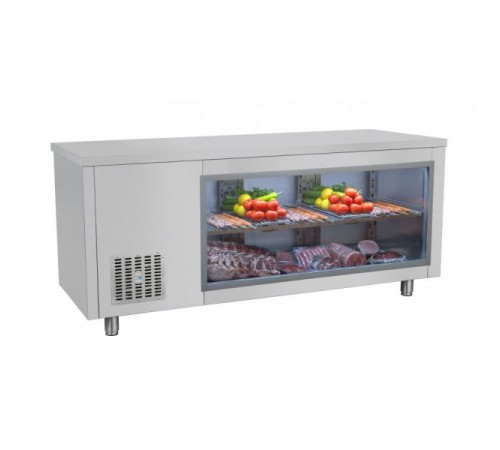 Холодильний стіл барний - 1,9 x 0,7 м KTGFF178