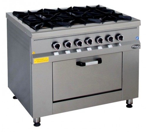 Плита Pimak М 015/6 з духовим шафою та газовим контролером