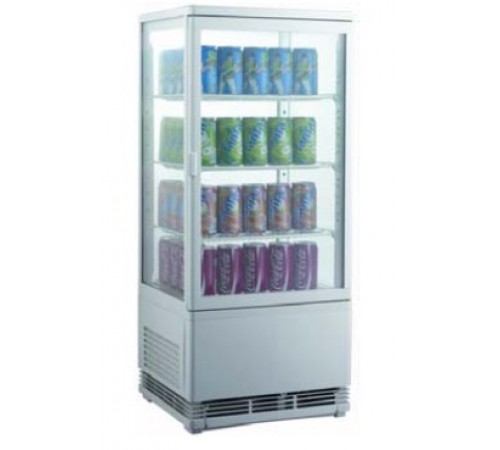 Шафа-вітрина холодильна EWT INOX RT68L