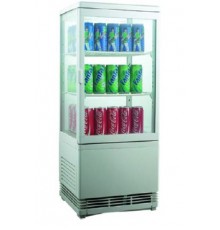 Шафа-вітрина холодильна EWT INOX RT58L
