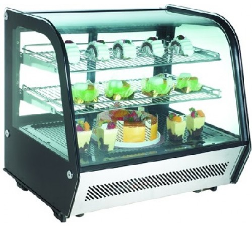 Холодильна вітрина EWT INOX RTW-120L (БН)