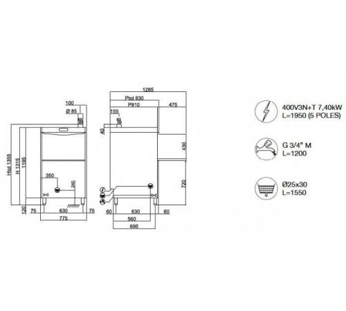 Котломійна машина Krupps EL951E серія Elitech