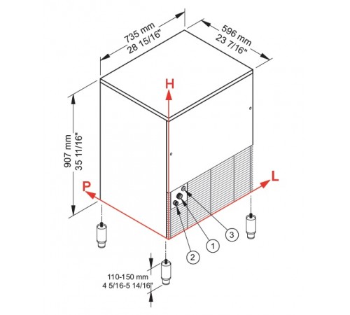 Льодогенератор Brema IMF80A
