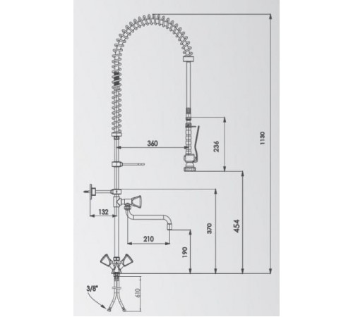 Душуючий пристрій CANCAN MT02