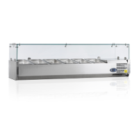 Холодильна вітрина для топінгу Rauder SRV 2000/330