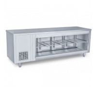 Холодильний стіл барний - 2,3 x 0,7 м KTGFF278