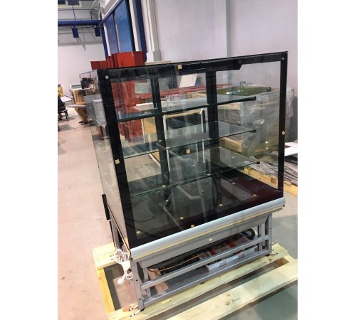 Вітрина кондитерська VDL108A (нерж)