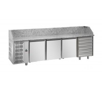 Стіл піцерійний Tecnodom PZ04EKOC6SX