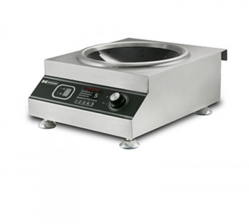 ПЛИТА ІНДУКЦІЙНА ВОК З ЕЛЕКТРОННИМ УПРАВЛІННЯМ, 5000W HKN-ICW50D WOK