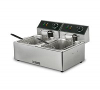 ФРИТЮРНИЦЯ ПІДВІЙНА 6 + 6 л HKN-FT66N