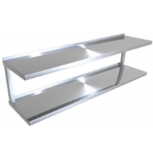 Полиця кухонна навісна 2-х рівнева