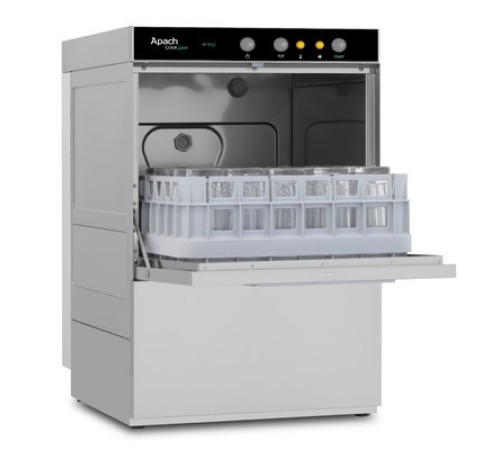 ПОСУДОМІЙКА APACH AF400 DD ФРОНТАЛЬНА З ДОЗАТОРОМ МИЙНОГО ЗАСОБУ