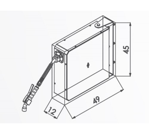 Душ миючий CANCAN 15 м