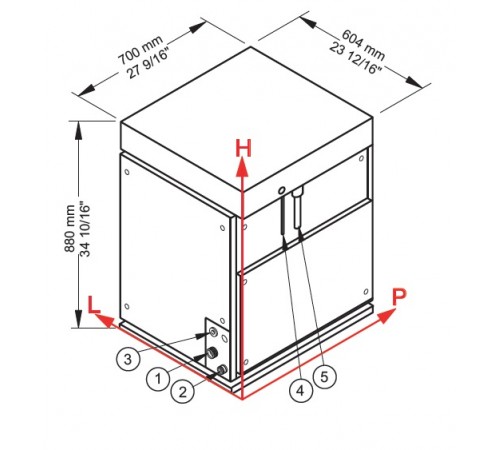 Льодогенератор Brema M Split800
