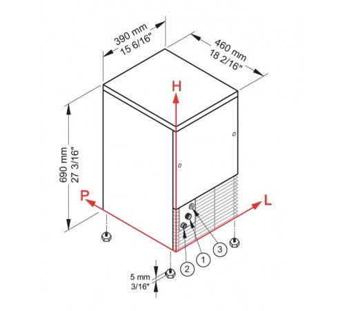 Льодогенератор Brema CB249AHC B-QUBE