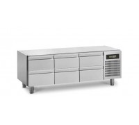 Стіл холодильний GEMM BRS162+DRAWER+WHEELS