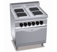 Плита електрична Bertos E7PQ4+FE