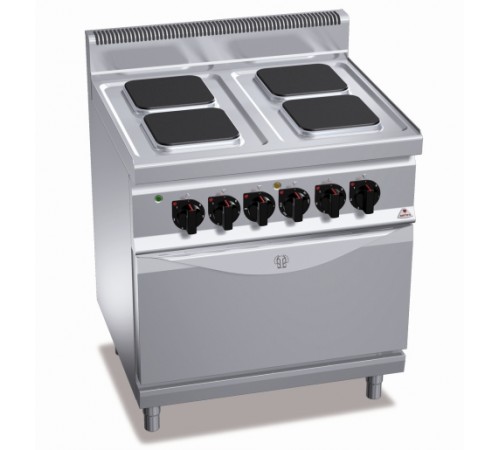 Плита електрична Bertos E7PQ4+FE