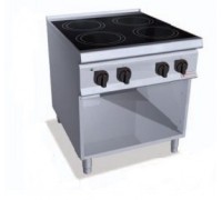 Плити електричні на закритій базі Bertos SE9P4MP/VTR + S2P400