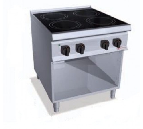 Плити електричні на закритій базі Bertos SE9P4MP/VTR + S2P400