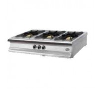 Плита 3-х конфоркова настільна М015-3N (40х40)