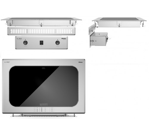 Поверхня теплова Rieber K-POT-built-in-1/1ck-2200 2Z