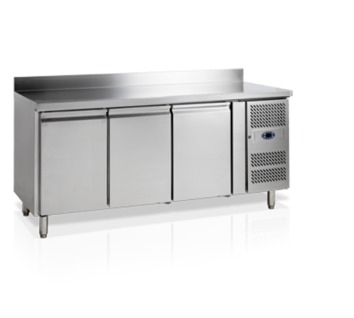 Стіл морозильний з бортом 3-дверний Tefcold CF7310