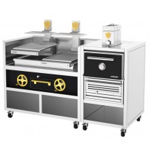Пекти на деревному вугіллі Josper CVJ-50-2-1-PRO-S