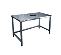 Стіл виробничий з відв. для харчових відходів Економ 430