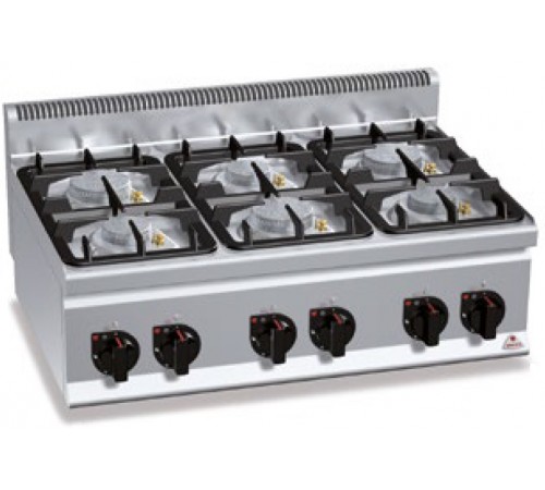 Плита газова Bertos G6F6BPW