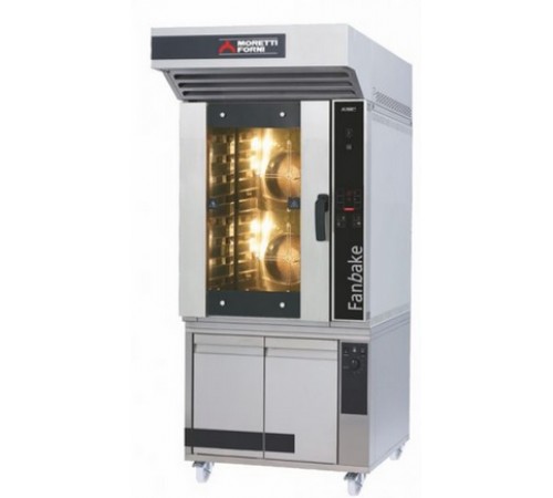 Пекти конвекційна Moretti Forni F100E (з парасолькою)