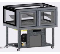 Холодильна вітрина Tecfrigo Karina 97QBSP (cod.10 + 02)