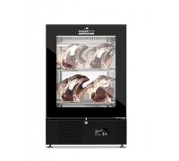 Шафа холодильна Meatico AC9528 STG GREEN MEAT 150 BLACK GLASS