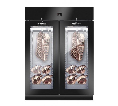 Шафа холодильна Meatico AC9518 STG GREEN MEAT 1500 BLACK