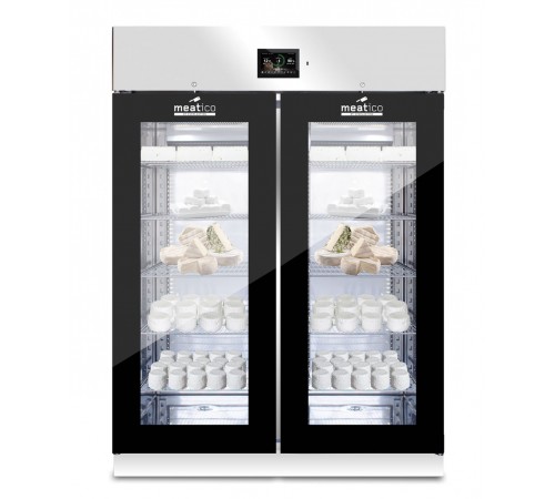 Шафа холодильна Meatico AC8613 STG GREEN ALL 1500 GLASS CF