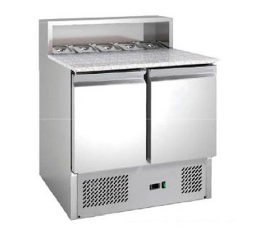 САЛАДЕТА HURAKAN HKN-GXSD2GN 2-Х ДВЕРНА З ГРАНІТНОЮ ПОВЕРХНЮ