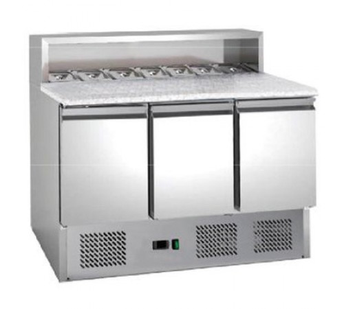 САЛАДЕТА HURAKAN HKN-GXSD3GN 3-Х ДВЕРНА З ГРАНІТНОЮ ПОВЕРХНЮ