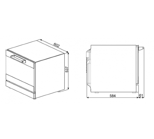 Піч конвекційний Smeg ALFA43XE