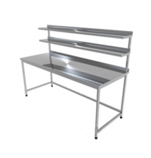 Стіл виробничий з двома верхніми поліцями економ 430