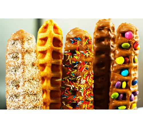 Вафельниця Lolly Waffle пайн (ялинка) GoodFood WB1P