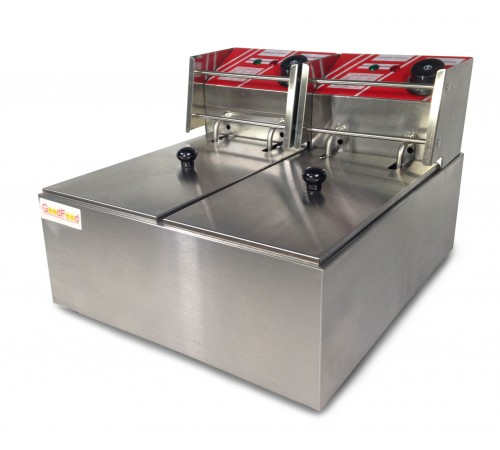 Фритюрниця підвійна електрична професійна GoodFood EF44