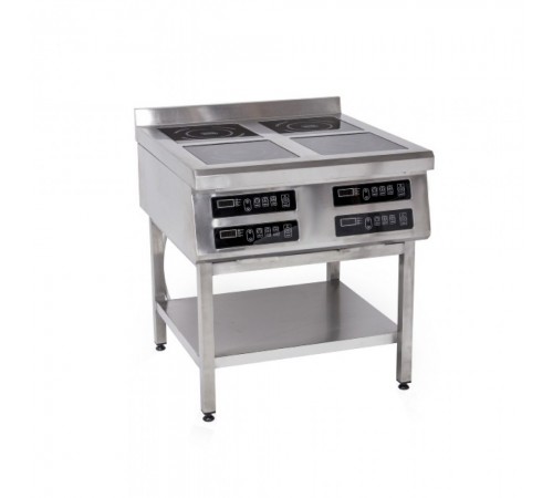 Індукційна плита Tehma 4-конфоркова підлогова 2.8 кВт