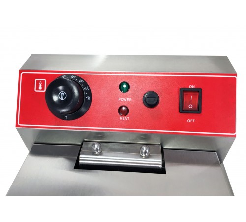 Фритюрниця електрична професійна GoodFood EF8 кран