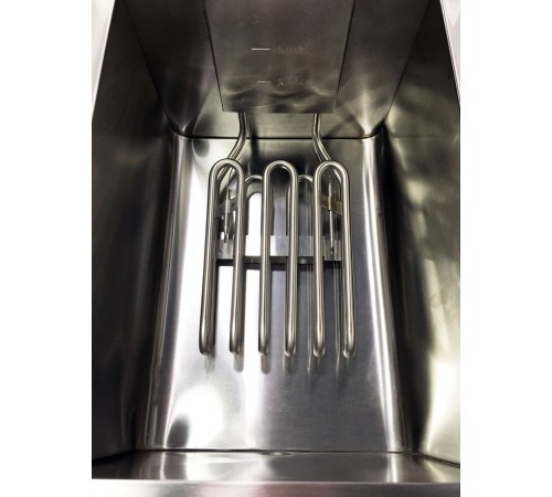 Фритюрниця підвійна електрична професійна GoodFood EF88 кран