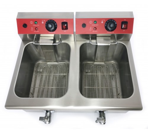 Фритюрниця електрична GoodFood EF12A2 з краном