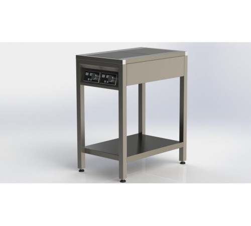 Плита індукційна ПІН-2-400Х700Х850-П-7.0