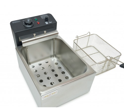 Фритюрниця електрична професійна GoodFood EF6 BLACK