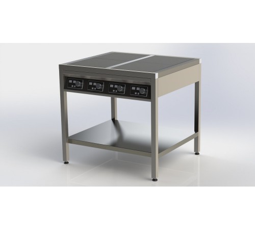 Плита індукційна ПІН-4-800Х700-П-14.0